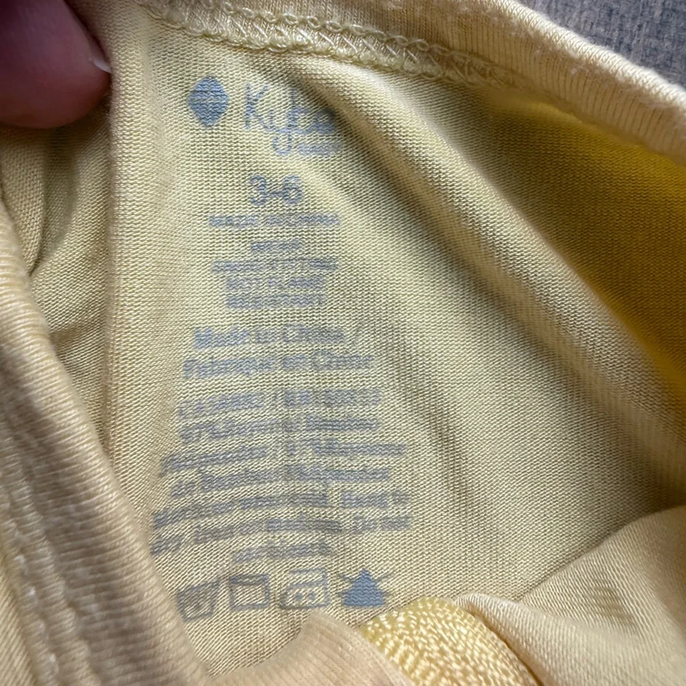 Kyte yellow zipper romper - Picture 3 of 4